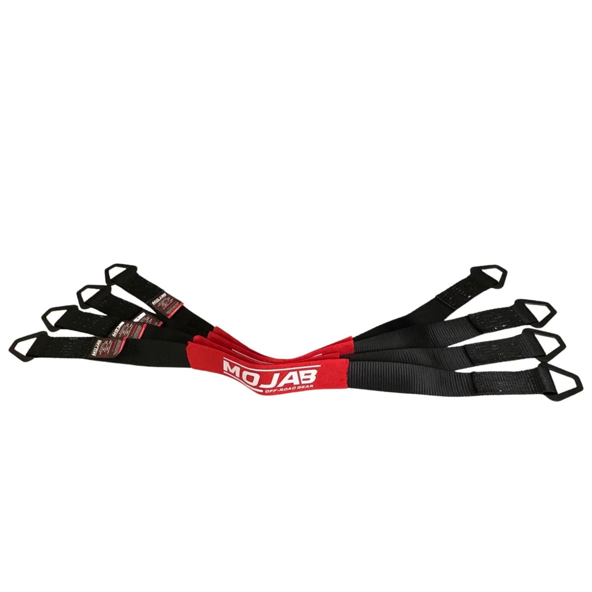 Mojab Off-Road 2" X 39'' Axle Pack of 4 Tie-Down With Rings