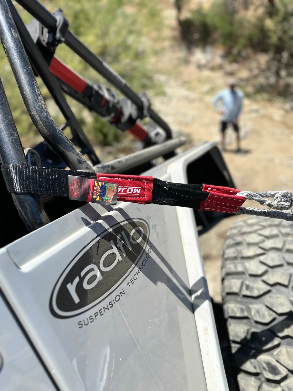 Mojab Off-Road 2"x3' Short Strap / Winch Strap