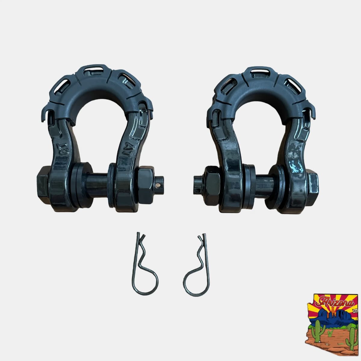 Mojab Off-Road 3/4” Forged 8T Steel D-Shackle Set