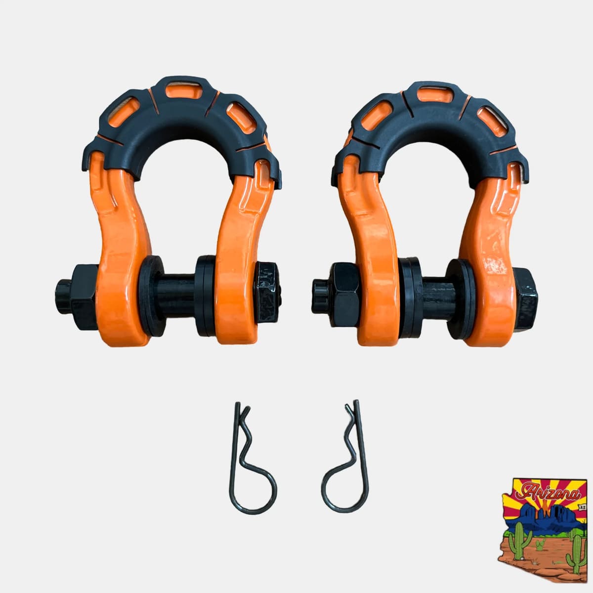 Mojab Off-Road 3/4” Forged 8T Steel D-Shackle Set