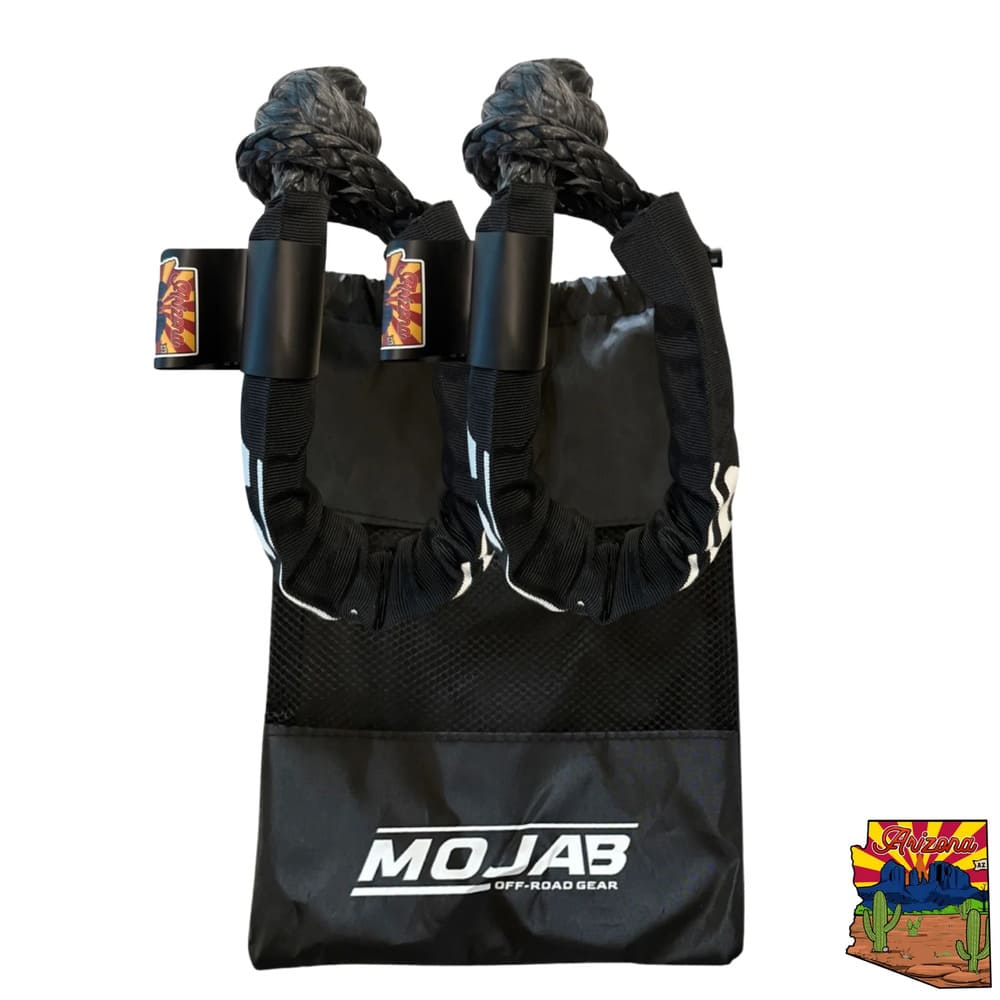 Mojab Off-Road 3/8'' x 22” Set of 2 Soft Shackles with sleeve and bag