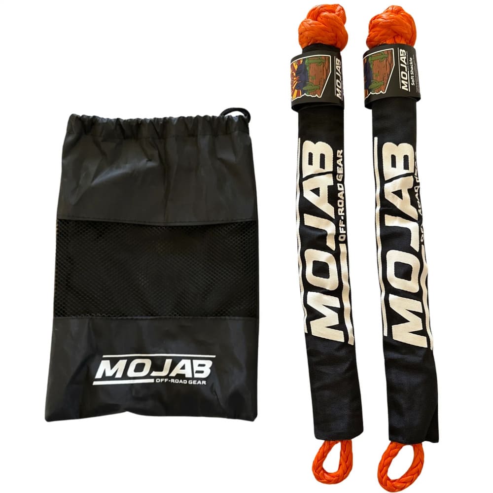 Mojab Off-Road 3/8'' x 22” Set of 2 Soft Shackles with sleeve and bag