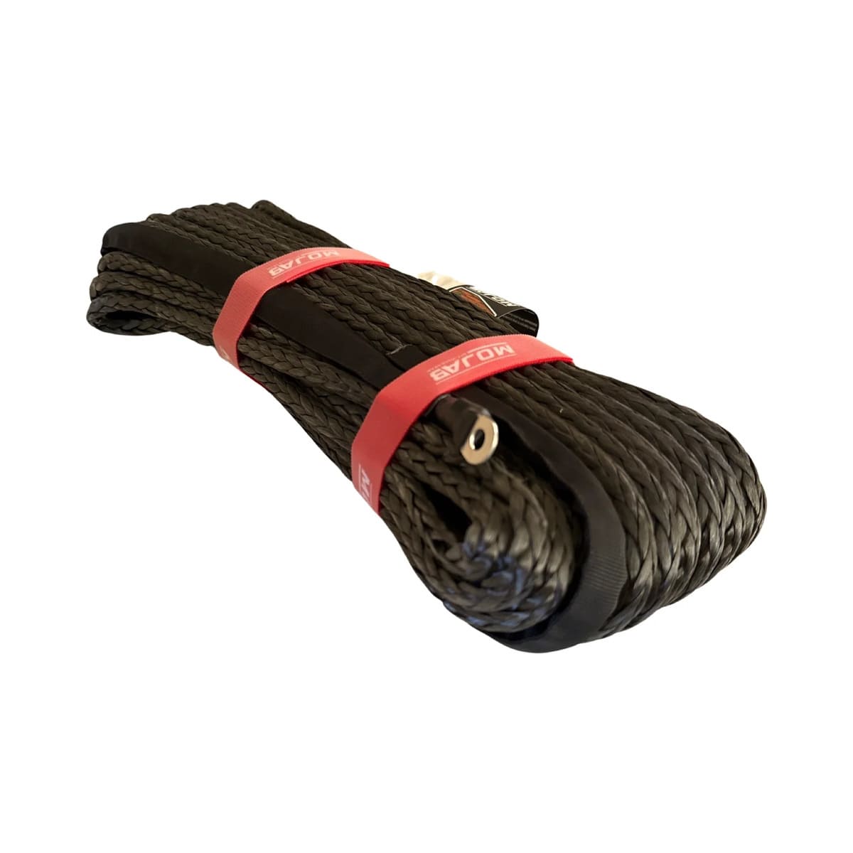 Mojab Off-Road 3/8" x 85' Synthetic Winch Rope with Forged Winch Hook