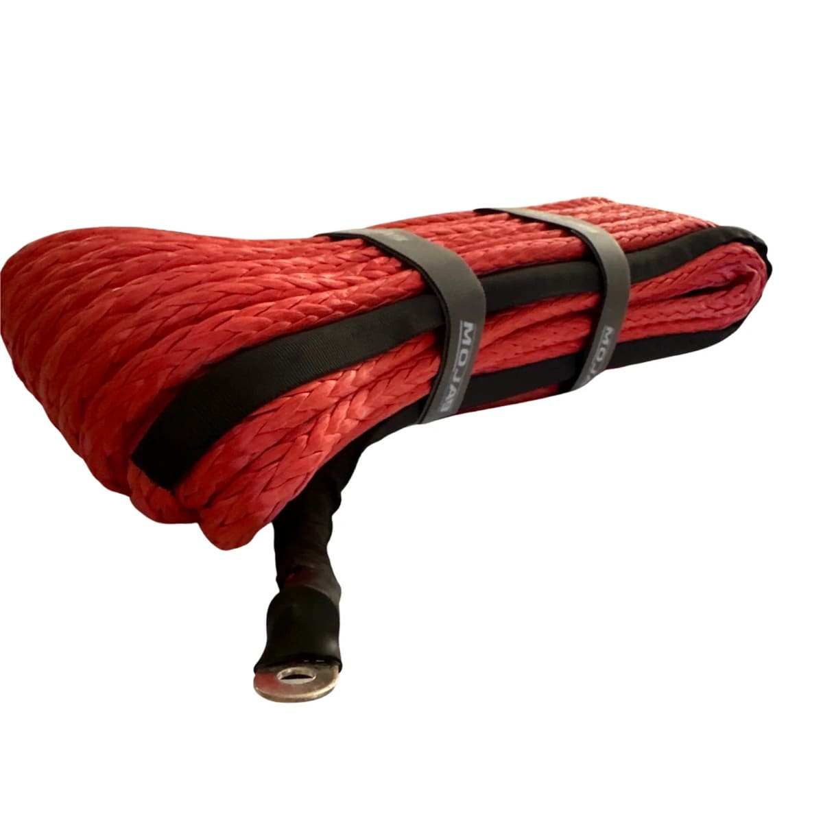 Mojab Off-Road 3/8" x 85' Synthetic Winch Rope with Forged Winch Hook