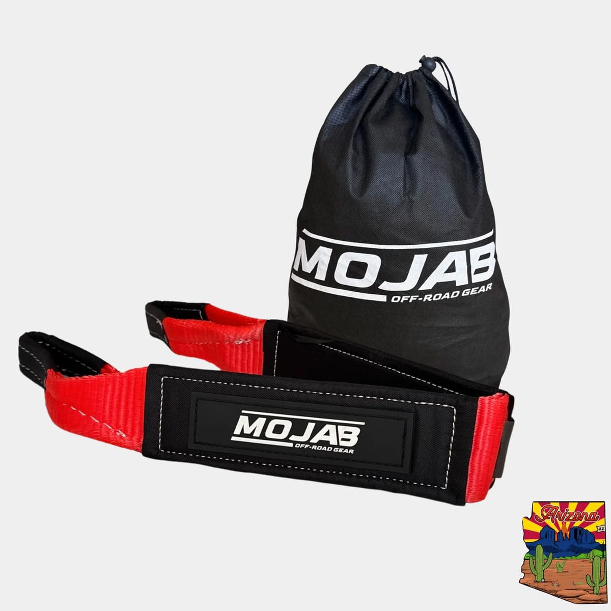 Mojab Off-Road 3" x 3' Short Strap / Winch Strap