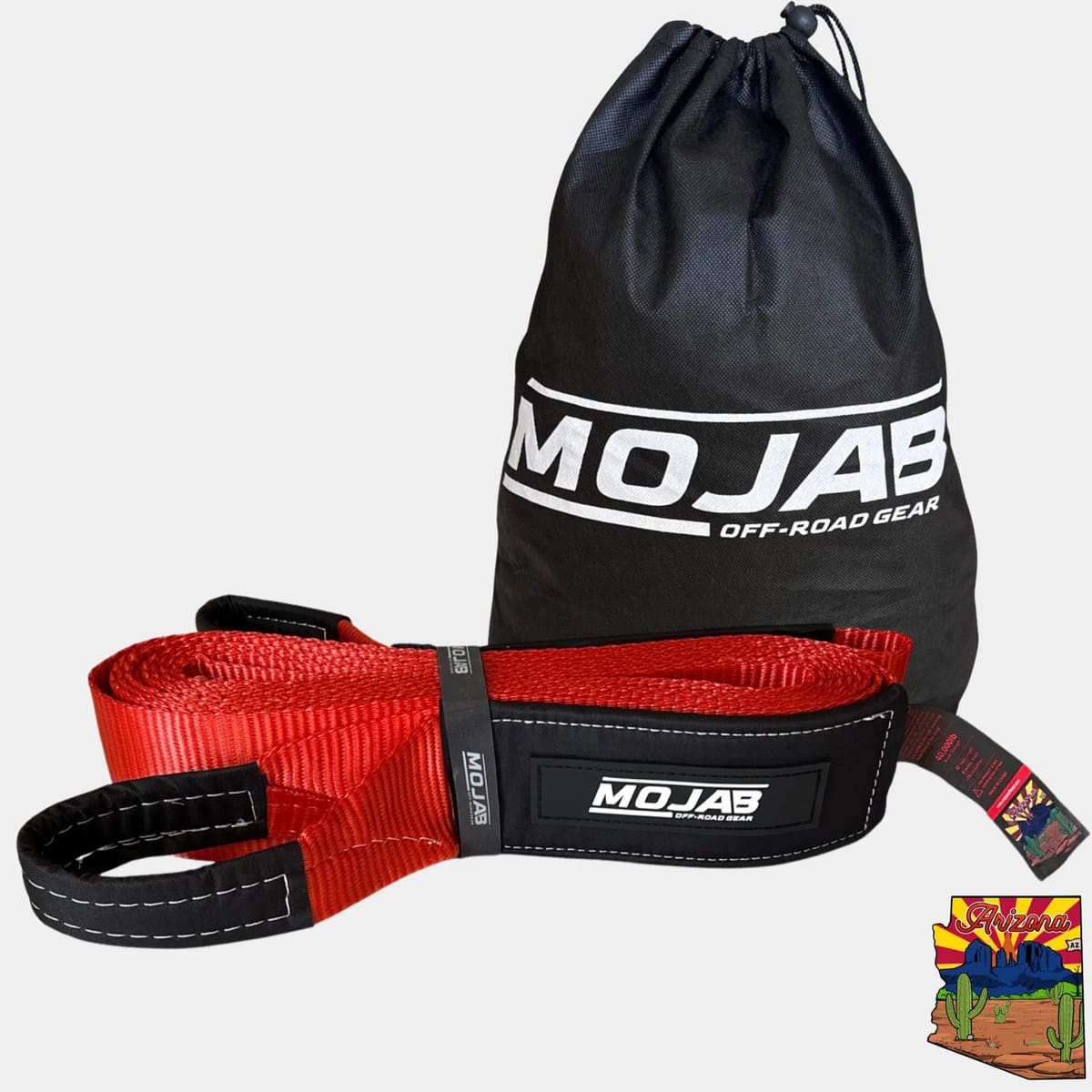 Mojab Off-Road 4" x 30' Tow Winch Strap