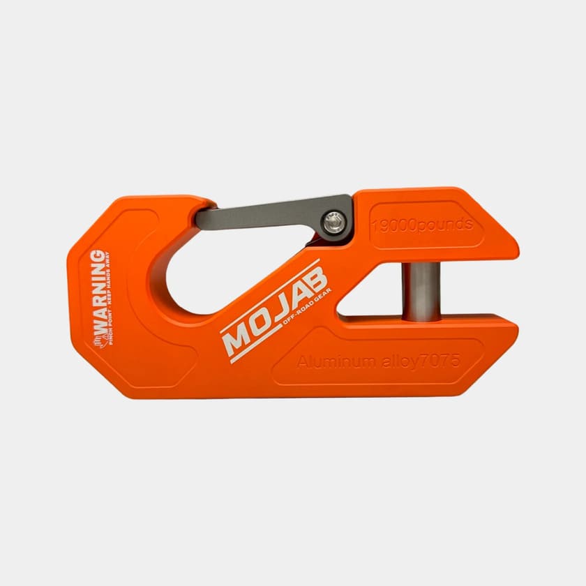 Mojab Off-Road Aluminum Closed Latch & Winch Shackle