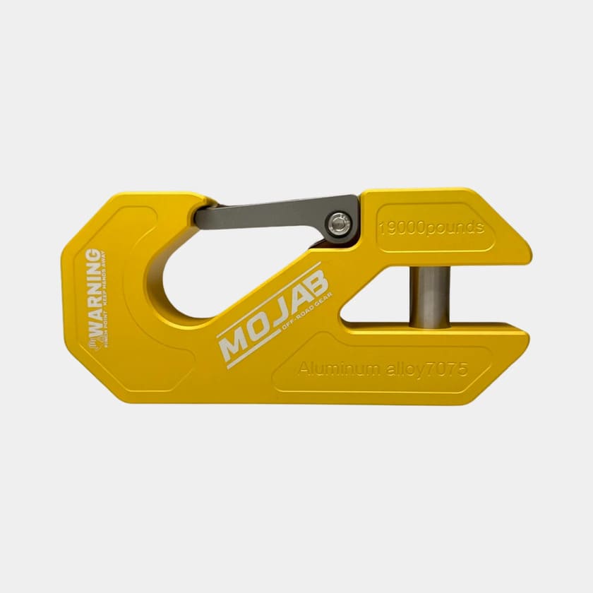 Mojab Off-Road Aluminum Closed Latch & Winch Shackle
