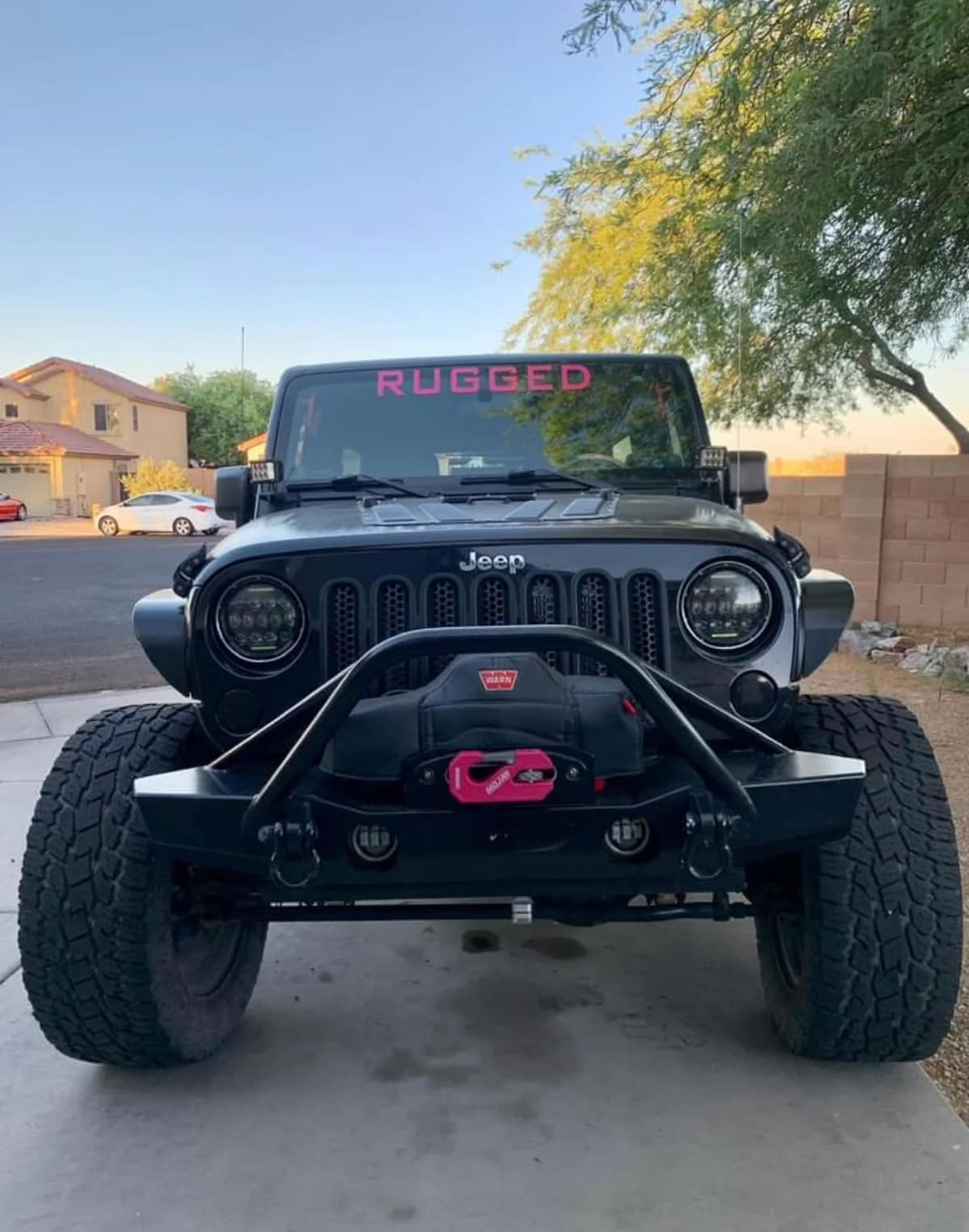 Mojab Off-Road Aluminum Recessed Winch Shackle with Closed Latch & Fairlead Kit