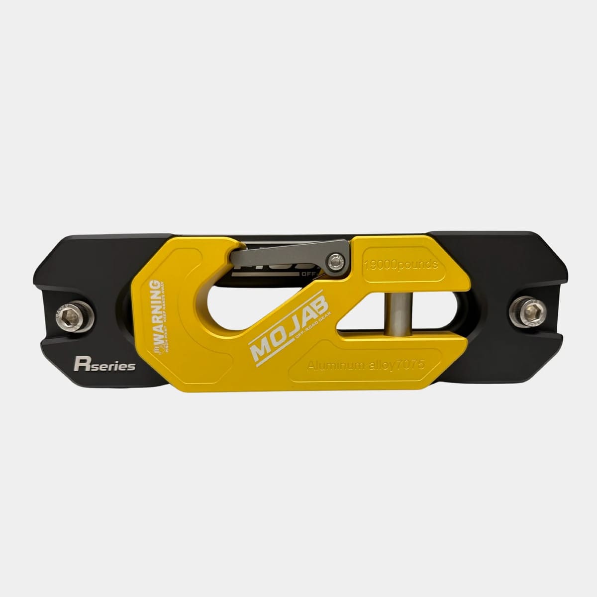 Mojab Off-Road Aluminum Recessed Winch Shackle with Closed Latch & Fairlead Kit