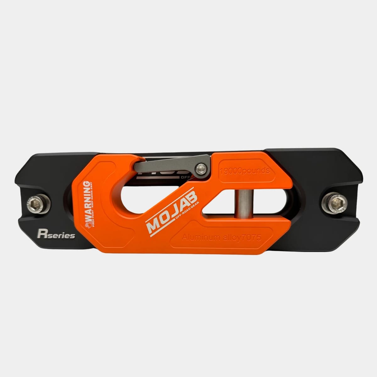 Mojab Off-Road Aluminum Recessed Winch Shackle with Closed Latch & Fairlead Kit