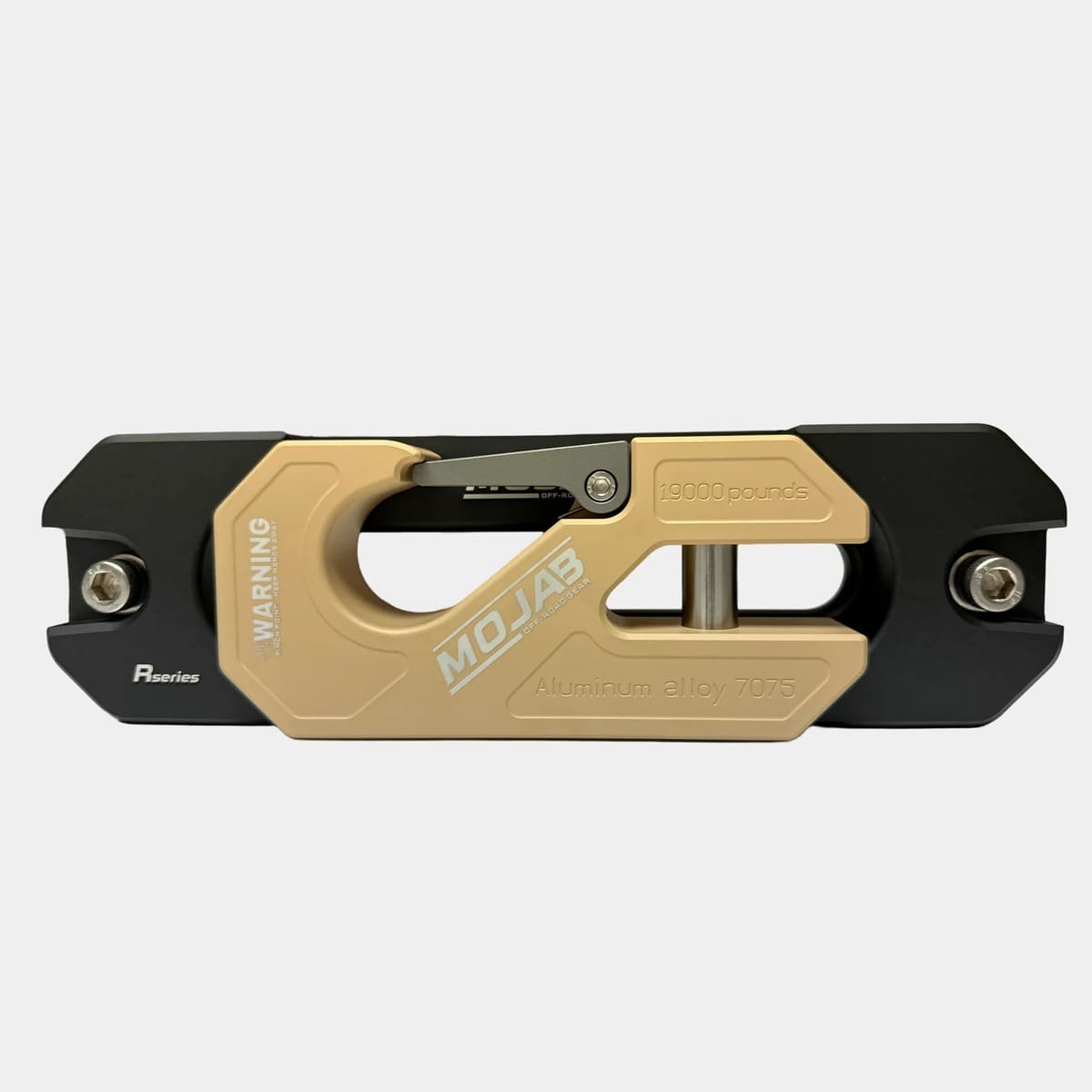 Mojab Off-Road Aluminum Recessed Winch Shackle with Closed Latch & Fairlead Kit