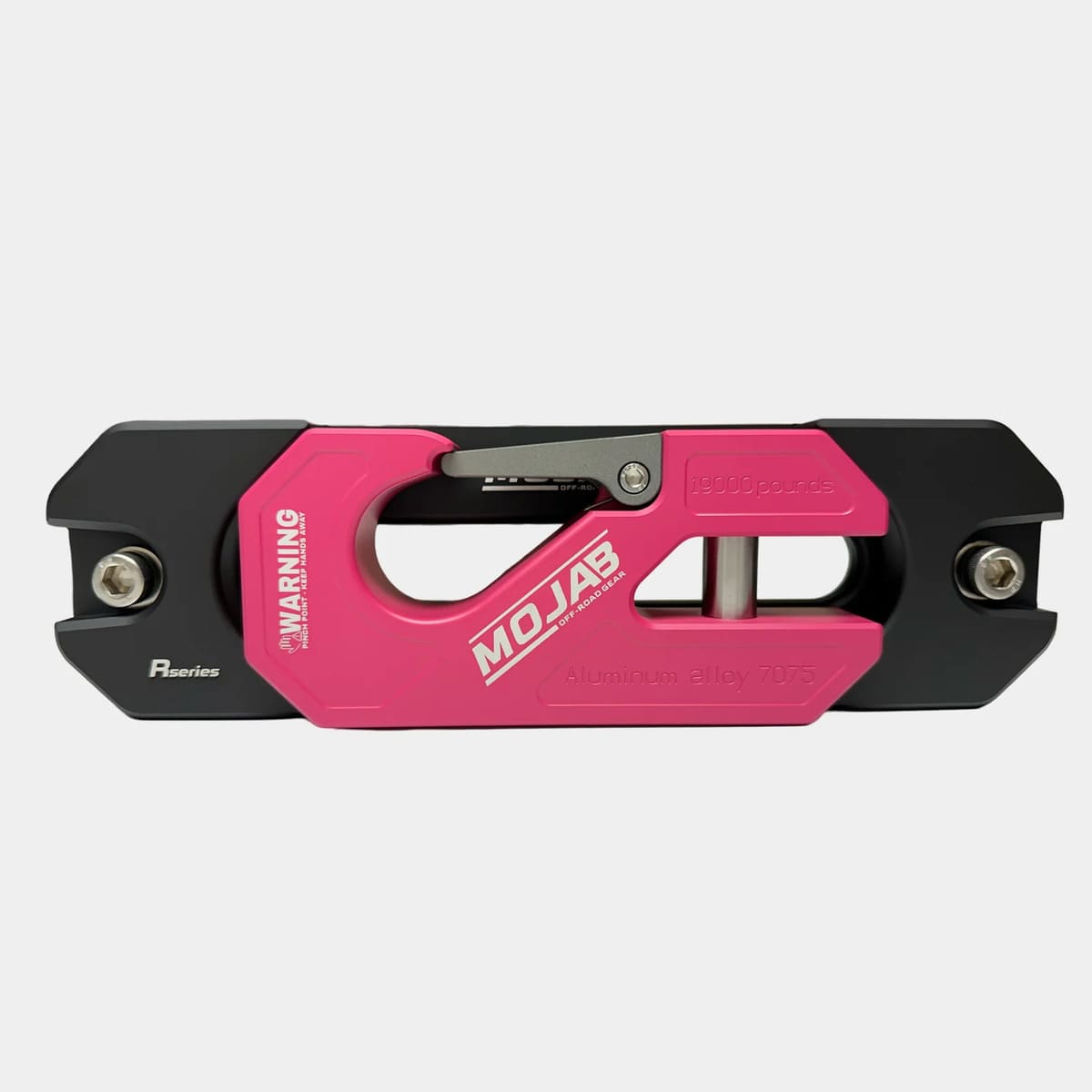 Mojab Off-Road Aluminum Recessed Winch Shackle with Closed Latch & Fairlead Kit