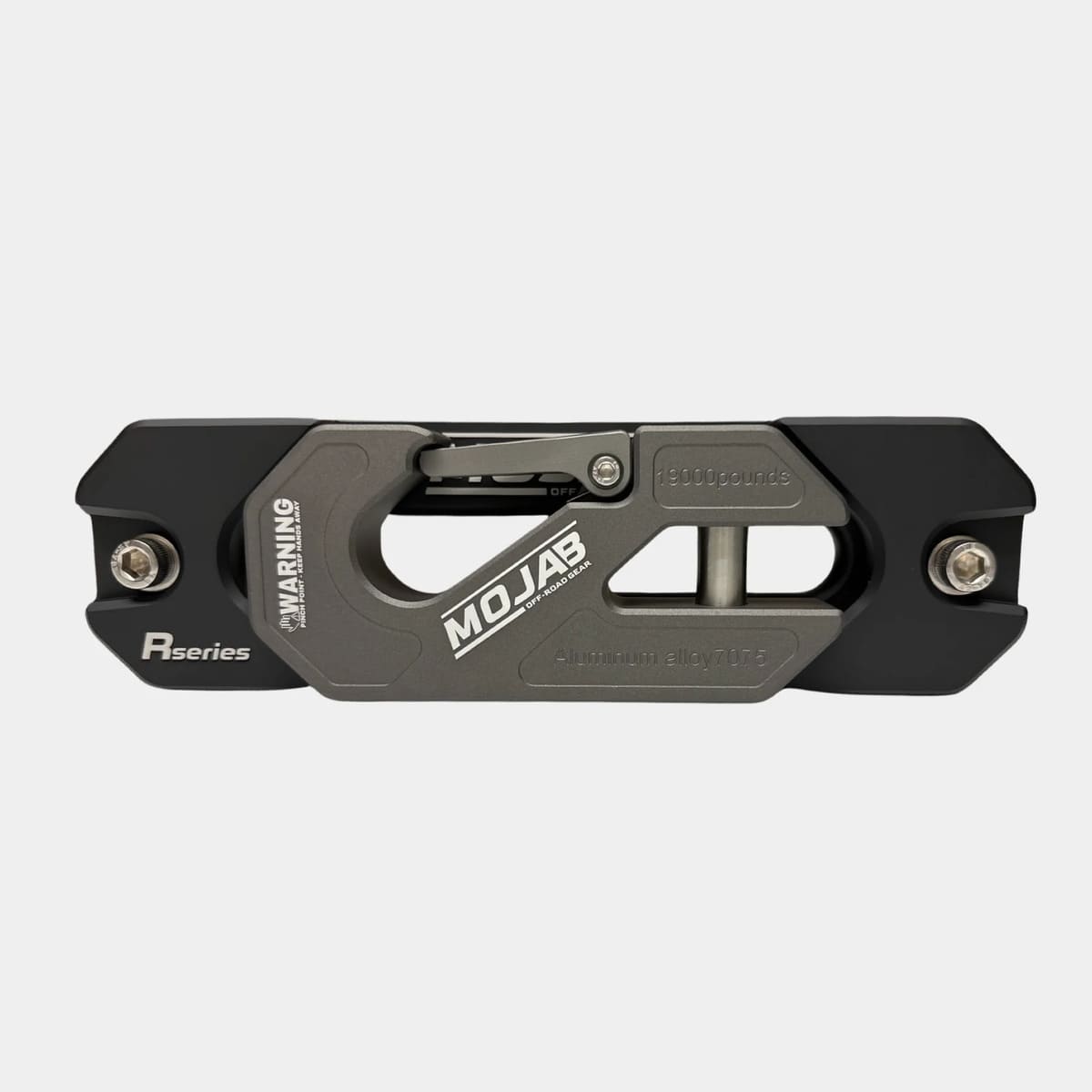 Mojab Off-Road Aluminum Recessed Winch Shackle with Closed Latch & Fairlead Kit