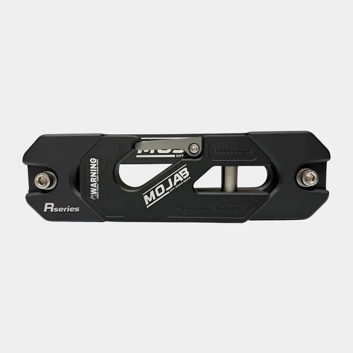 Mojab Off-Road Aluminum Recessed Winch Shackle with Closed Latch & Fairlead Kit