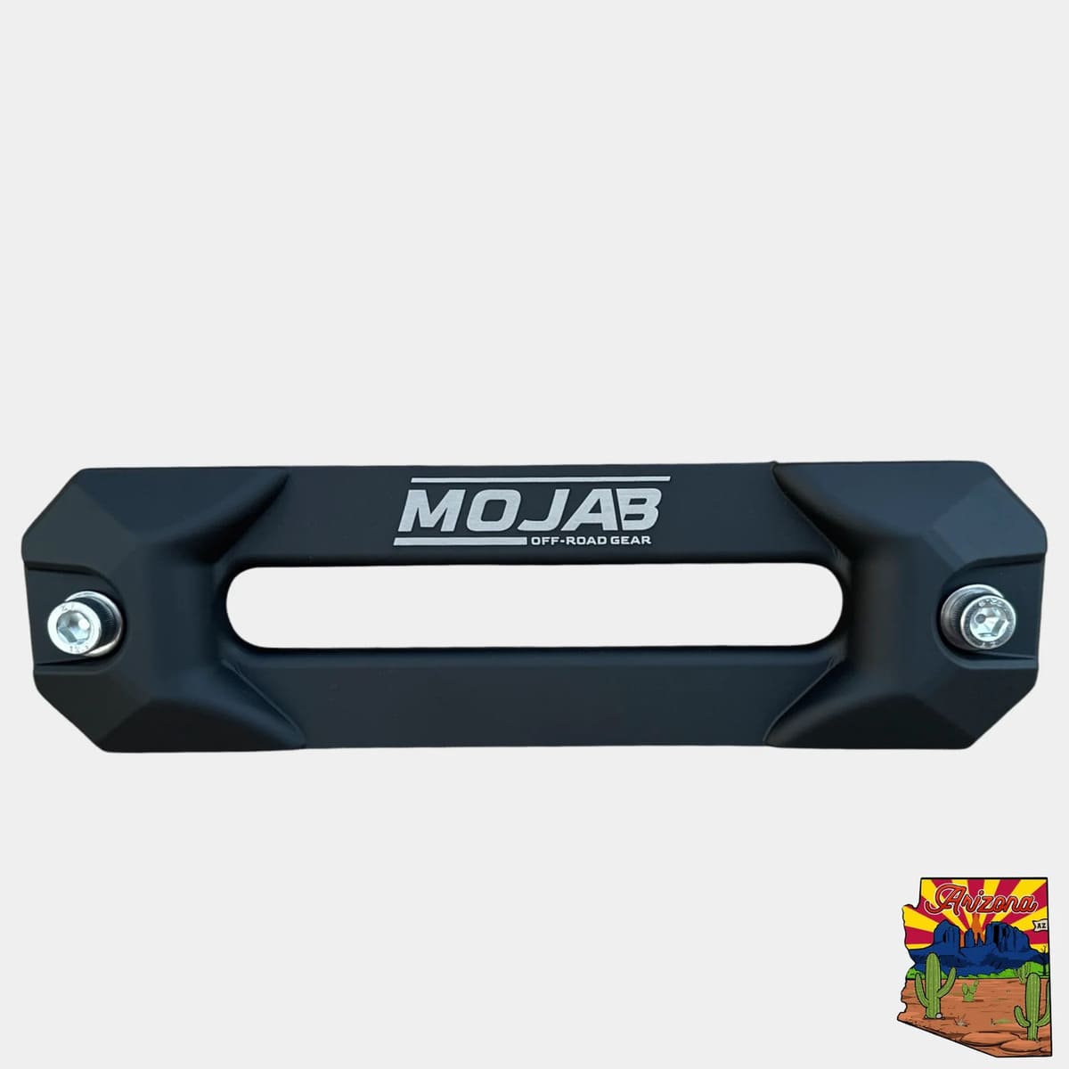 Mojab Off-Road American Flag Aluminum Recessed Winch Shackle with Fairlead Kit