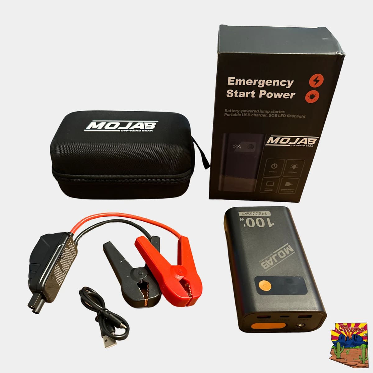 Mojab Off-Road Battery Booster / Jump Starter