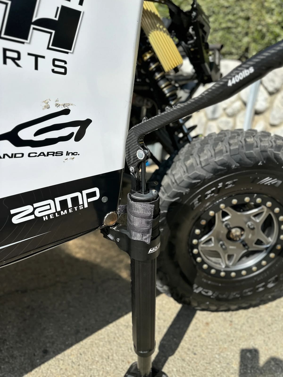 Mojab Off-Road Carbon Pro SXS Hydraulic Jack with Mounting Clamps