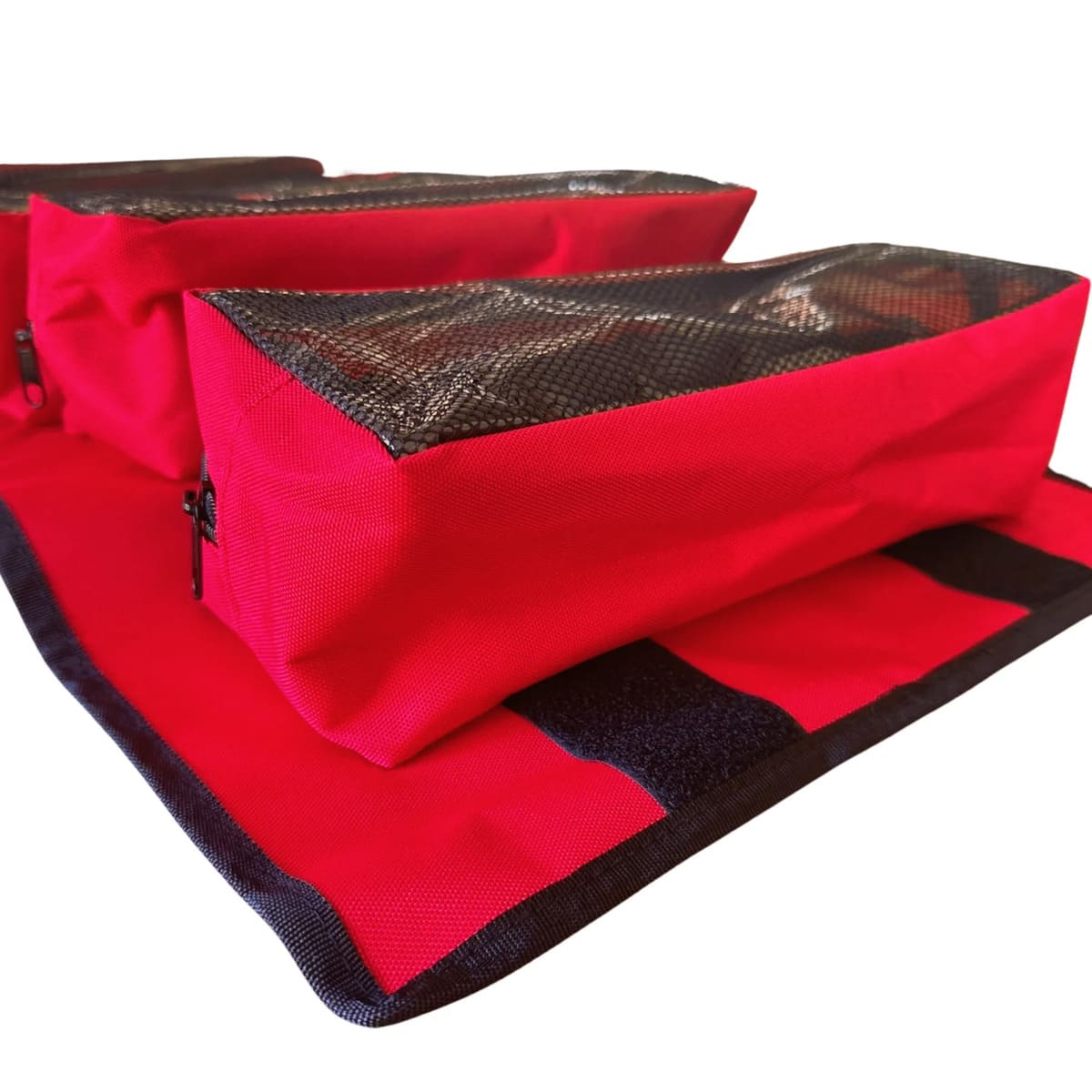Mojab Off-Road Large Canvas Tool Organizer Bag With 5 Removeable Pouches