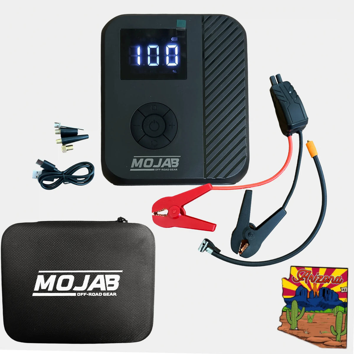 Mojab Off-Road Power Pro All-in-One Emergency Starter & Tire inflator