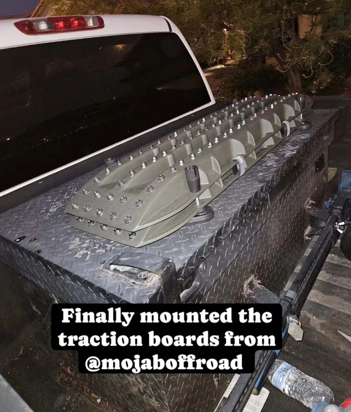 Mojab Off-Road Ultimate Traction Recovery Board with Steel Plugs & Storage Bag