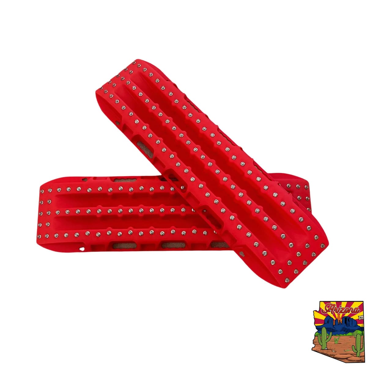Mojab Off-Road Ultimate Traction Recovery Board with Steel Plugs & Storage Bag