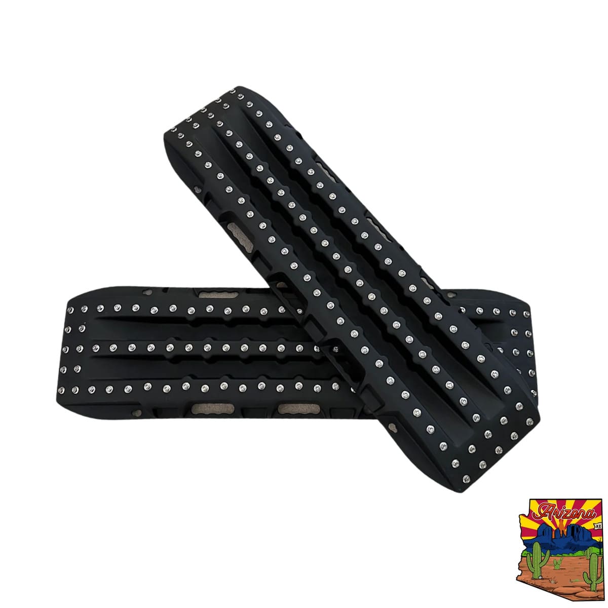 Mojab Off-Road Ultimate Traction Recovery Board with Steel Plugs & Storage Bag