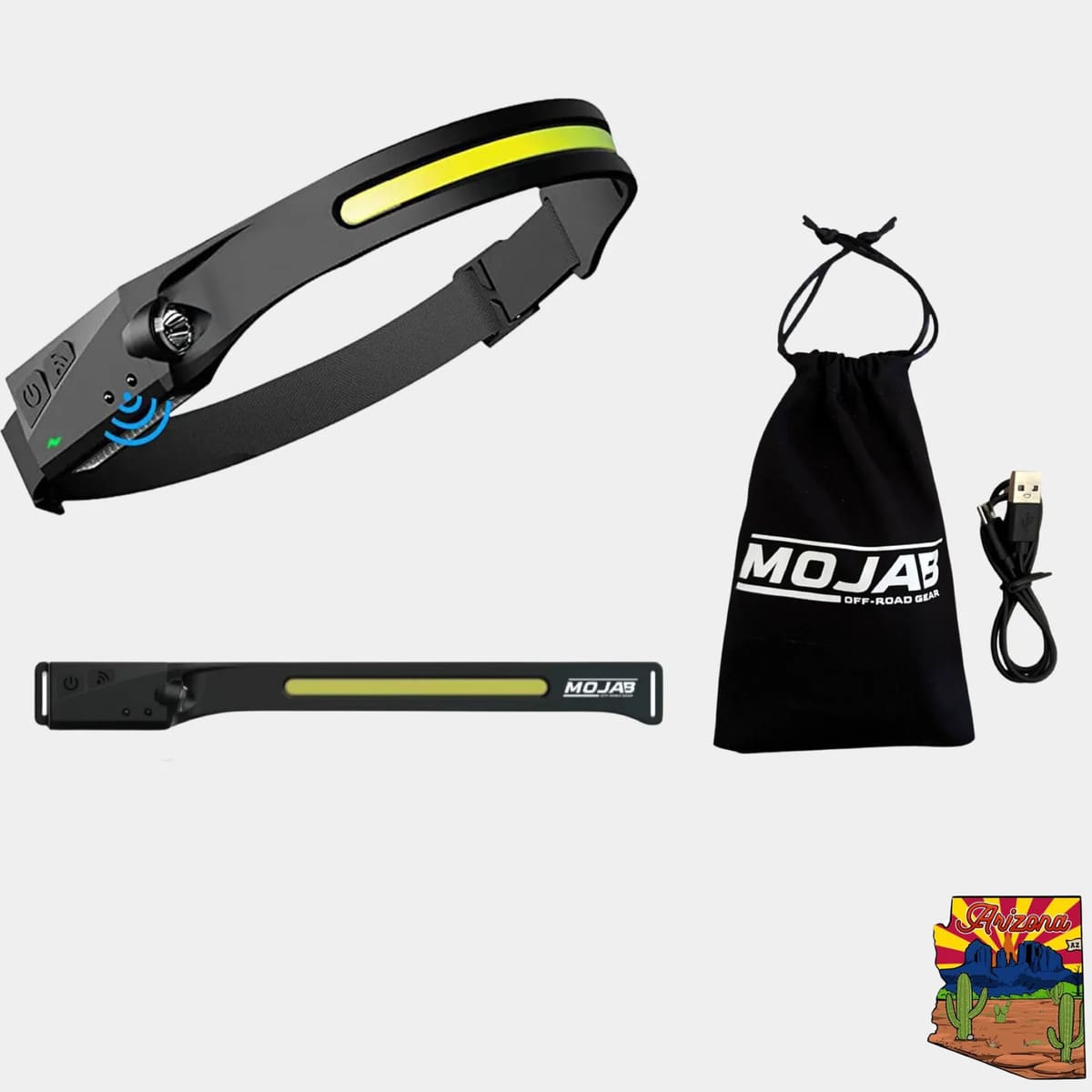 Mojab Off-Road USB charging Headlamp