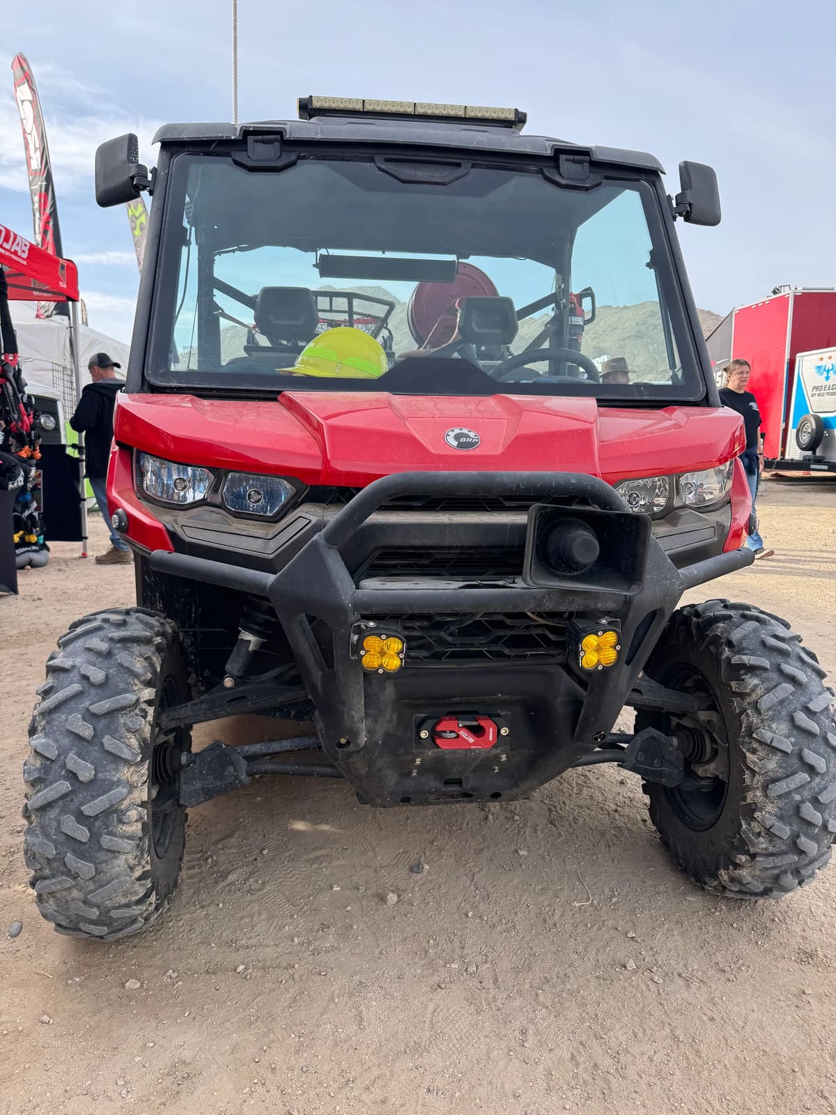 Mojab Off-Road UTV Aluminum Recessed Side By Side Winch Shackle W/Fairlead Kit