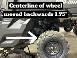 Moorehead Offroad Can-Am Defender 62”/1.75” Raked Rear A-Arms