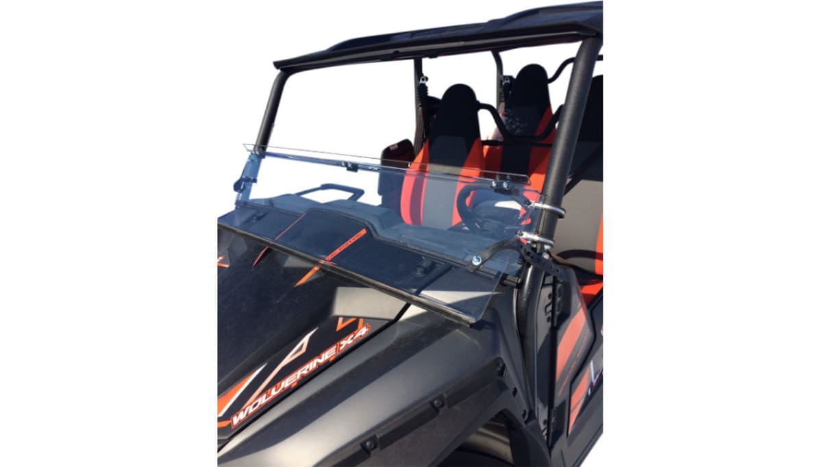 Moose Utility '18-'19 Yamaha YXF85 Wolverine X4 Full Folding Windshield