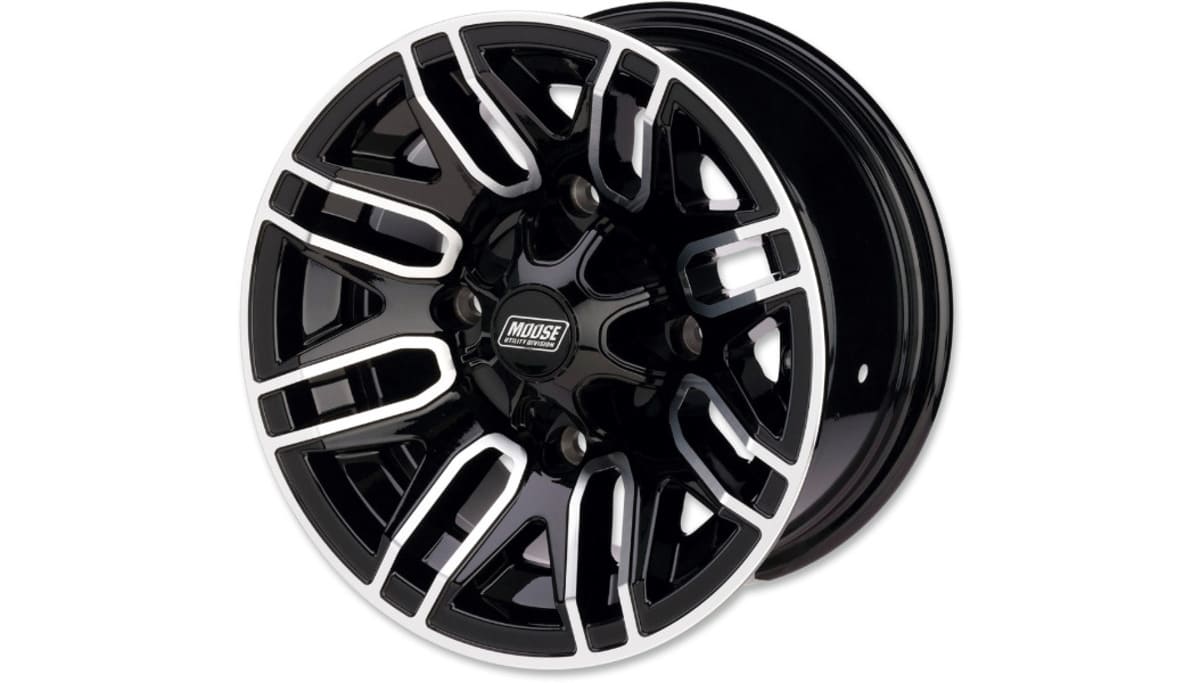 Moose Utility '22-'23 Polaris RZR XP 1000 112X Rear Black Standard Lip Wheel