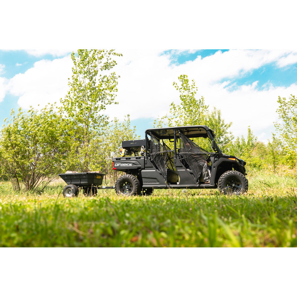 Moose Utility 26X Front/ Rear Black Wheel - 14x7 - 4/136 - 4+3