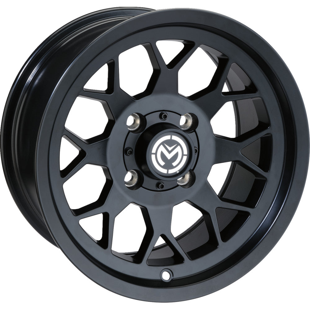 Moose Utility 27X Front Black Wheel - 12x7 - 4/110 - 4+3