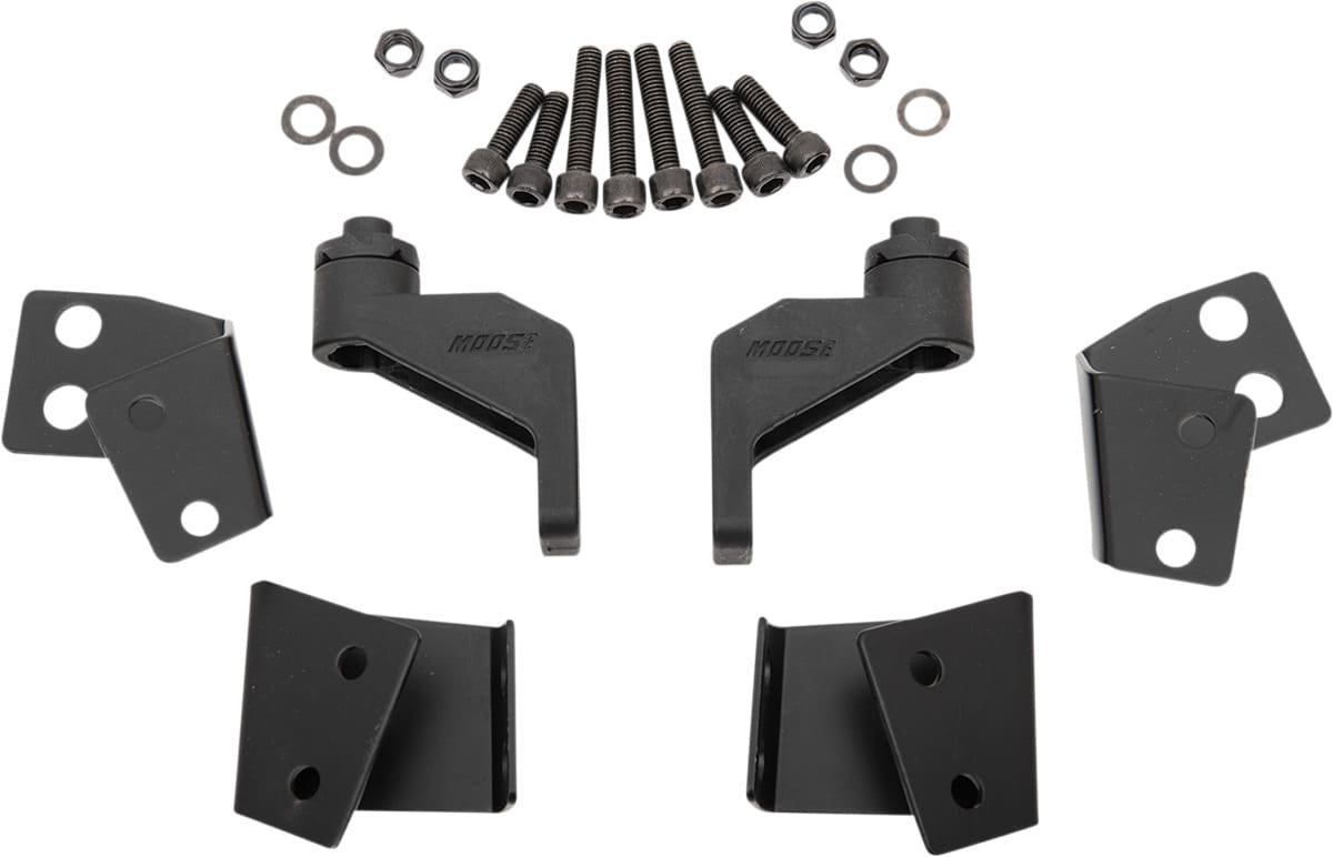 Moose Utility Adapters Black Mirror Pro Fit - Pair
