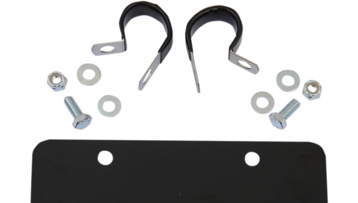 Moose Utility License Plate Holder - Black