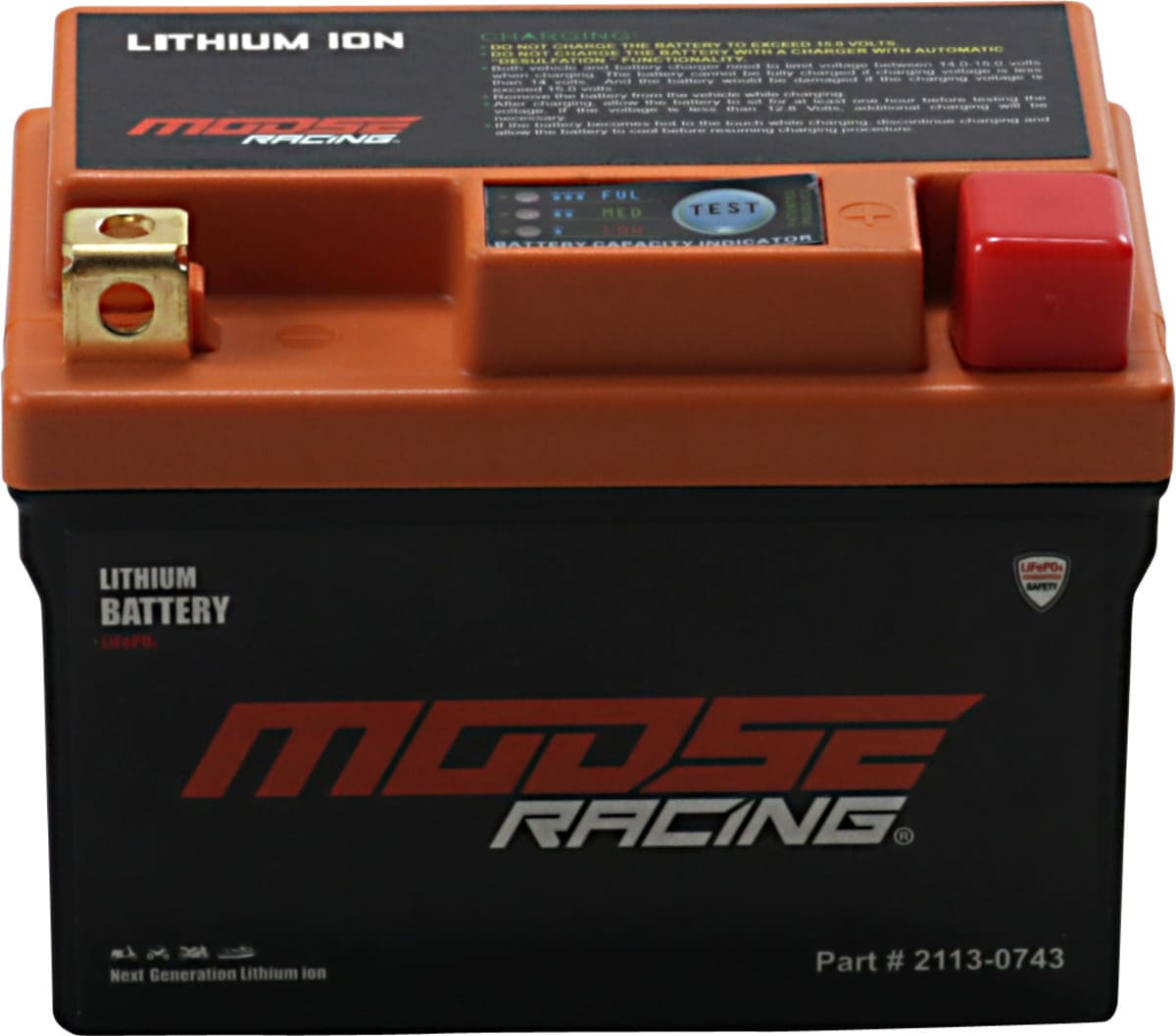 Moose Utility Lithium Ion LiFePO4 Battery - HUTZ75-FP