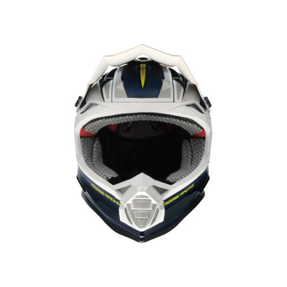 Moose Utility White/Navy/Pink F.A.F. MR3 Helmet - 2XL
