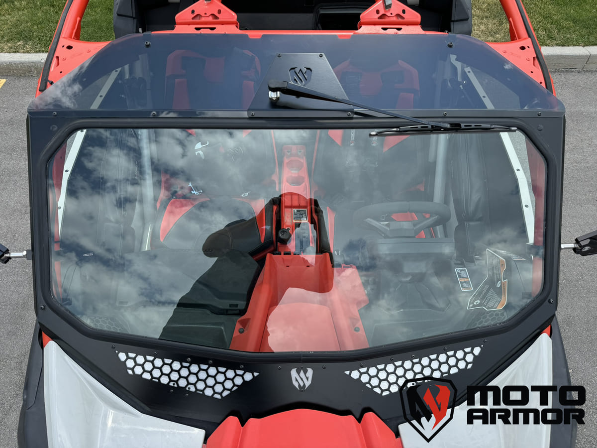 Moto Armor Can-Am Maverick X3 Electric Wiper Kit With Dual Speed