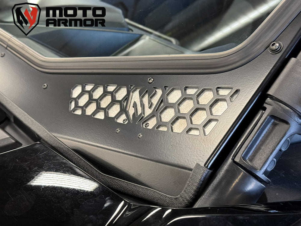 Moto Armor CF Moto Z Force 950 Full Glass Windshield