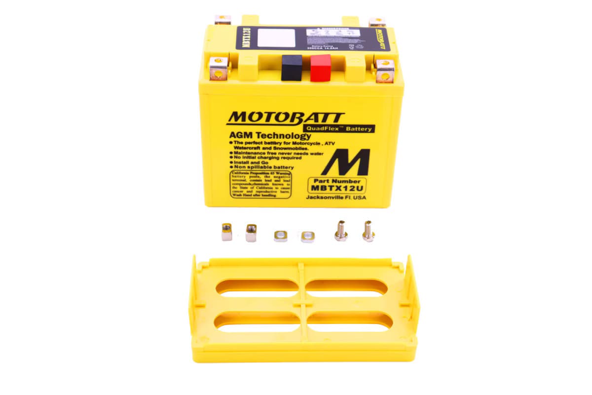 Motobatt 12V AGM Battery - MBTX12U