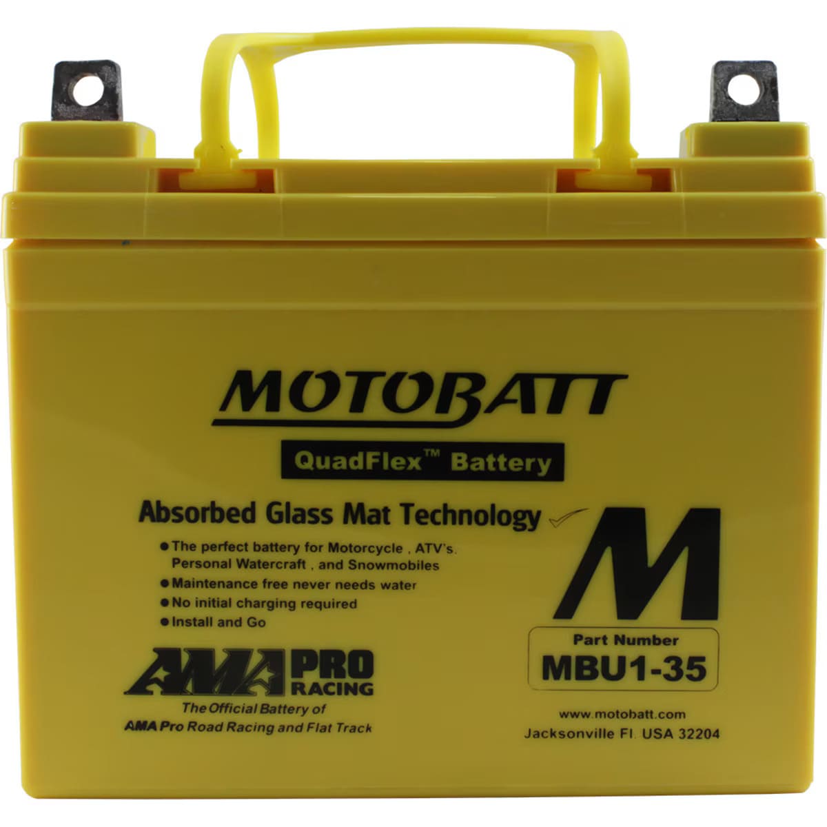 Motobatt 12V AGM Battery - MBU1-35