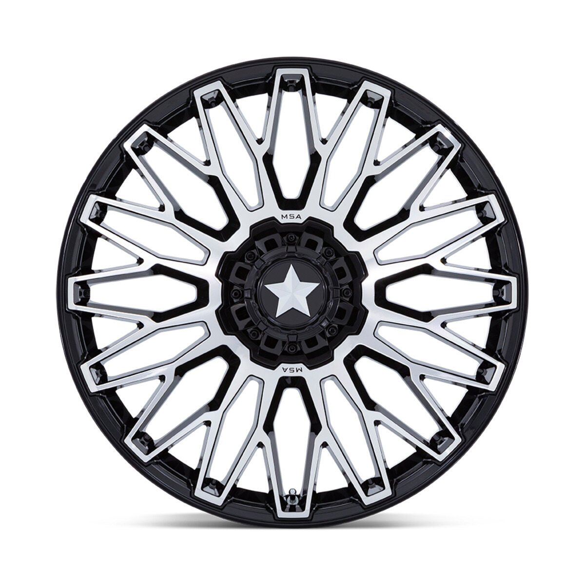 MSA M50 Clubber - Gloss Black Machined