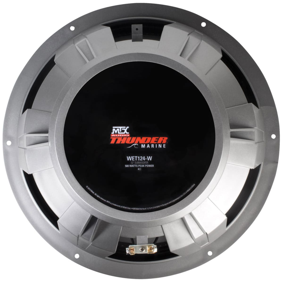 MTX Audio 12” 250-Watt RMS 4Ω Marine Subwoofer