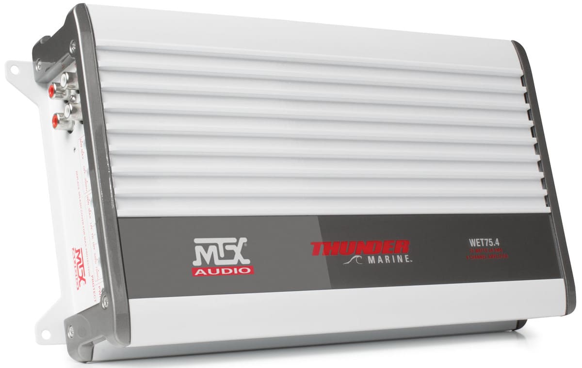 MTX Audio 400-Watt 4 Channel RMS Class A/B Marine Amplifier