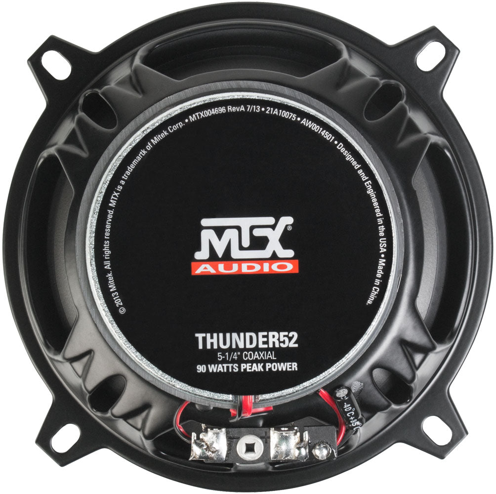 MTX Audio 5.25" 2-Way 45-Watt RMS 4Ω Coaxial Speaker Pair