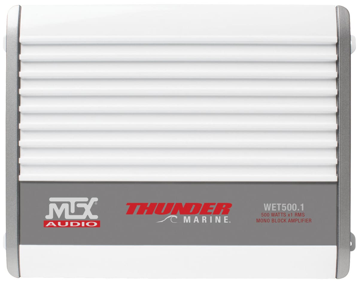 MTX Audio 500-Watt RMS Mono Block Class D Marine Amplifier