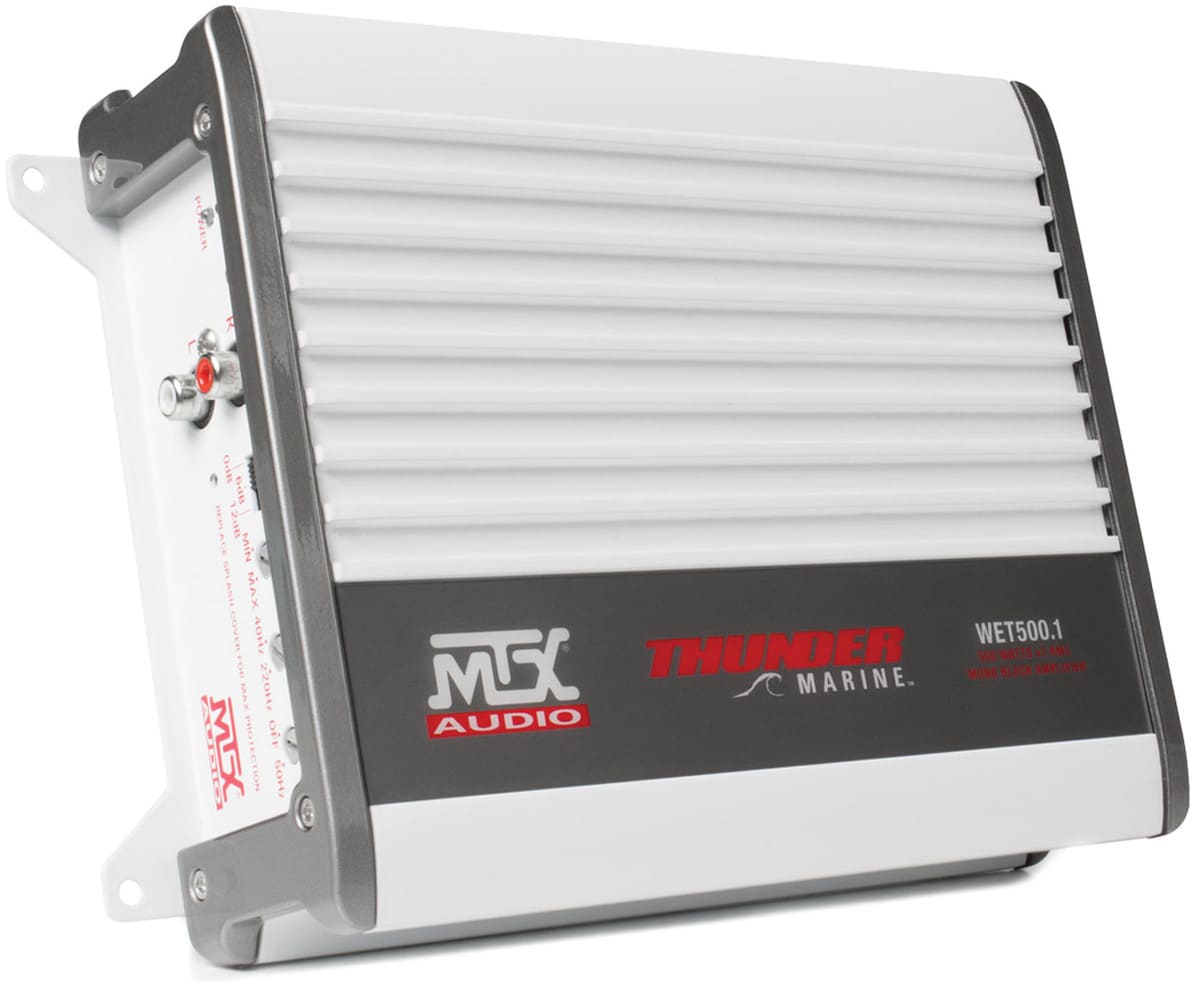 MTX Audio 500-Watt RMS Mono Block Class D Marine Amplifier