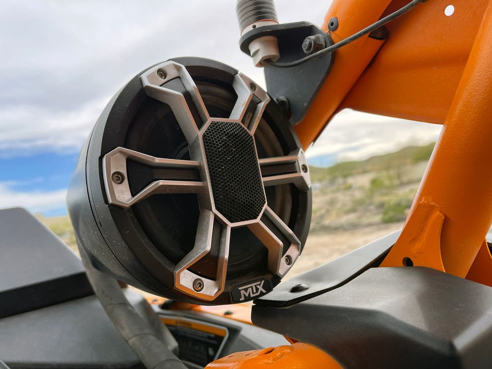 MTX Audio 6.5" & 8" Weather-Resistant UTV Speaker Pods Pair with RGB Lighting