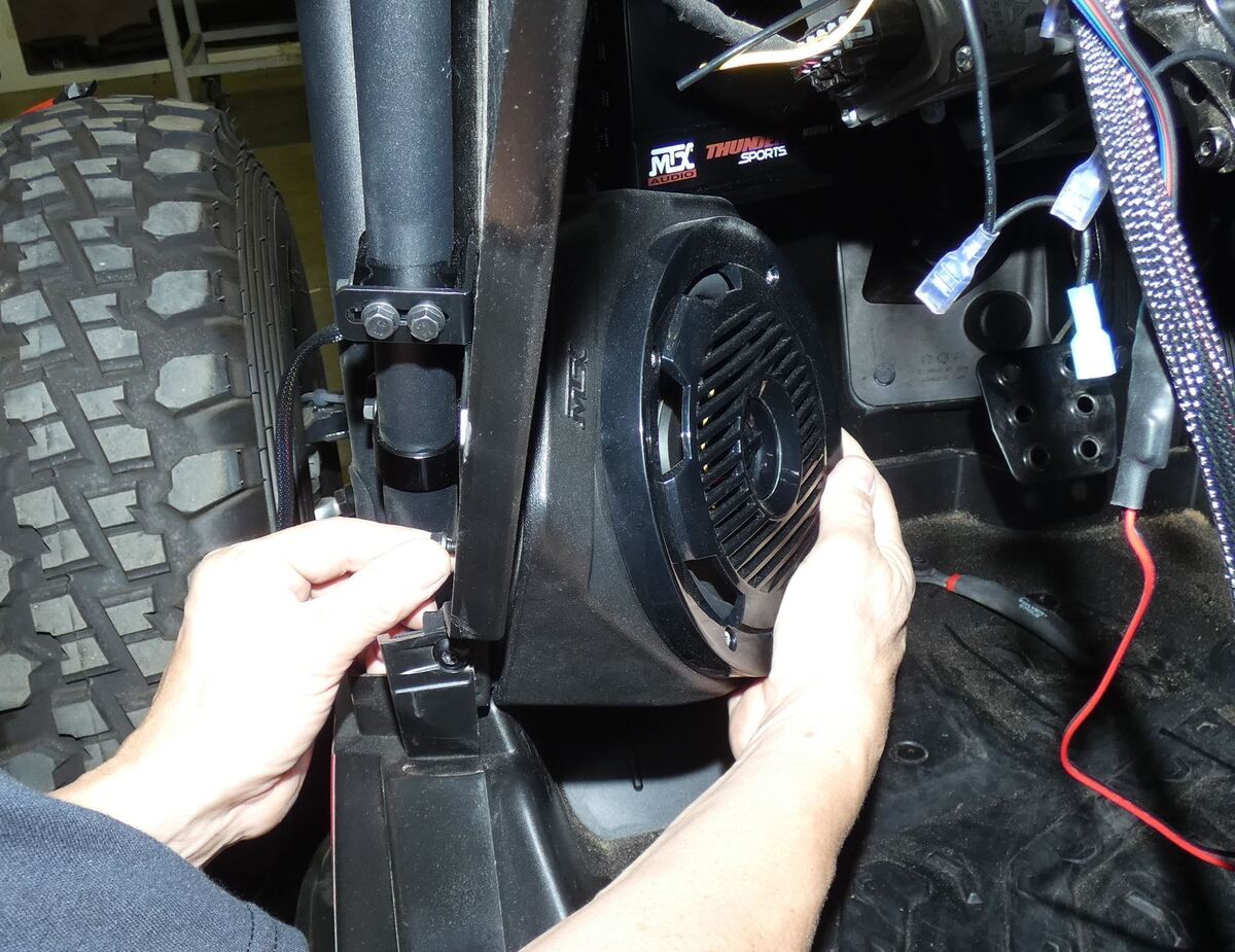 MTX Audio Can-Am Maverick X3 Front Lower Speaker Pods